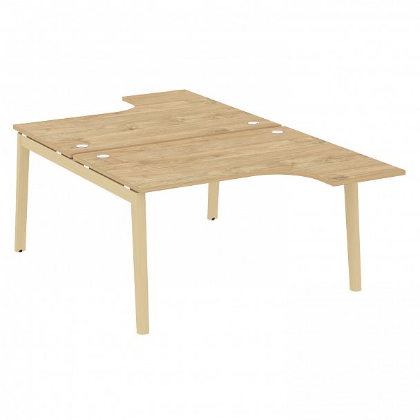 Рабочая станция "Onix wood" OW.D.SA-3 тиквуд светлый/дуб светлый - Вид 1