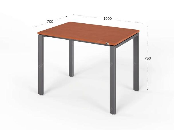 ЛАЙТ / LIGHT RLG014-10x7 Прямоугольный стол 100x70x75 Орех Итальянский - Вид 2