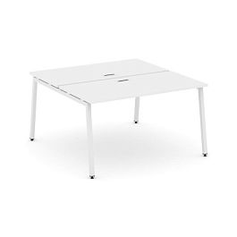 Стайл Проджект Рабочая станция 2-х сторон. SN-4A.DRS-002 Белый/Металл Белый 1180*1232*750 - Фото предпросмотра