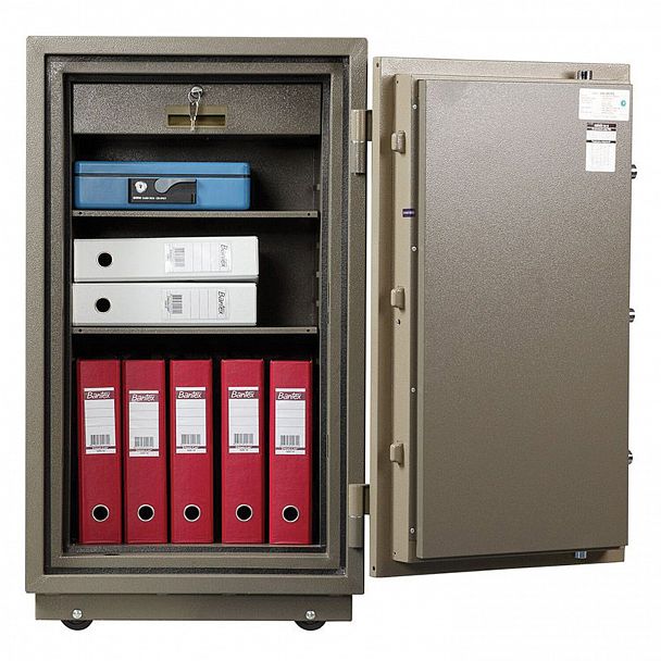 Сейф огнестойкий VALBERG "FRS-99T KL", 991х565х451 мм, 145 кг, 2 ключевых замка, трейзер, крепление к полу - Вид 3