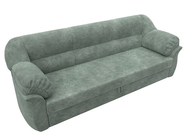 Диван прямой Карнелла Велюр зеленый - Вид 5