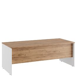 Стол руководителя Tess 200x90x75 дуб крафт золотой - Фото предпросмотра