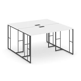 Rift Рабочая станция RF.DRS-002 Белый Бриллиант/Металл Антрацит 1180*1232*750 - Фото предпросмотра