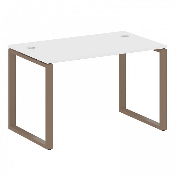 Стол "Metal System" БО.СП-2 белый/мокко - Вид 1