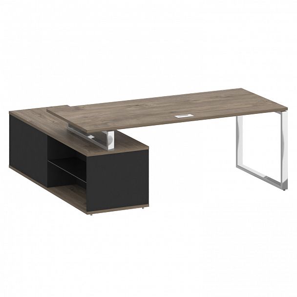 Стол с опорной греденцией "Shift" SK.SRG-200 дуб мали/антрацит - Вид 2