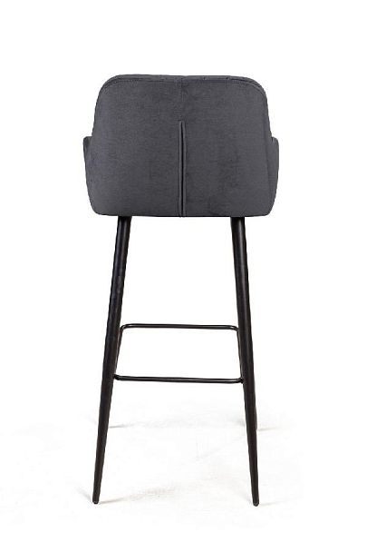 Стул барный Robert, бархат серый 27 - Вид 5