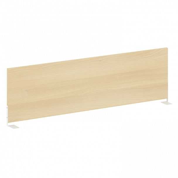 Экран боковой "Metal System" Б.ЭКР-123 акация/белый - Вид 1