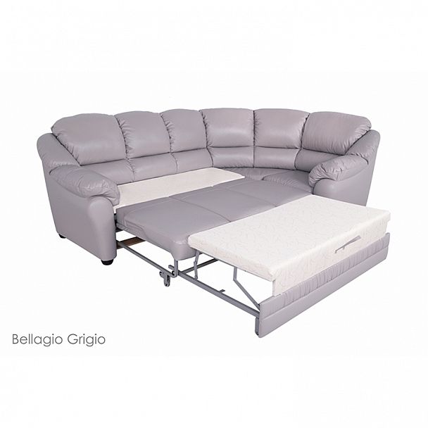 Угловой диван "Берг" в коже - Вид 2