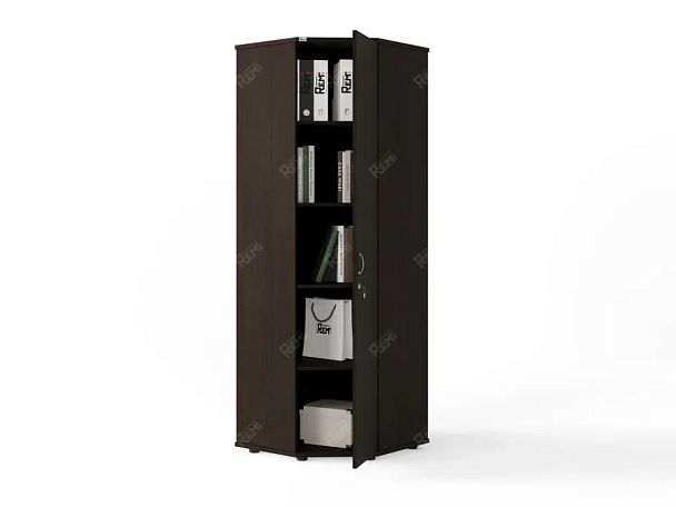 ЛАЙТ / LIGHT RLG054-62x62 Угловой шкаф 62x62x183 Венге - Вид 2