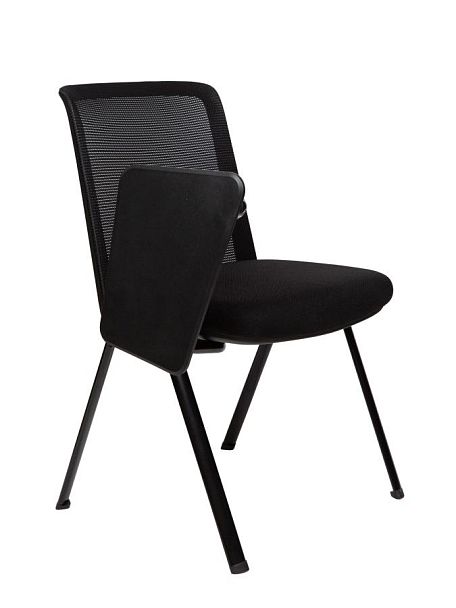 Стул / Meeting / черная сетка/черная ткань/пюпитр - Вид 6