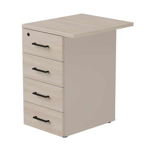 Тумба приставная Everprof EVO с топом 510х600x755 Кашемир/Дуб Соната - Вид 1