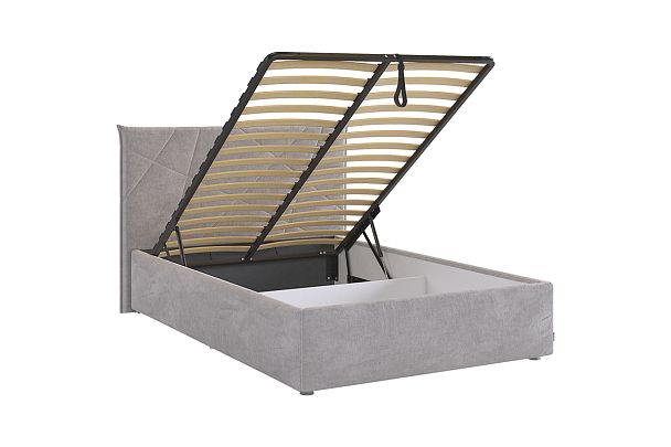 Каркас кровати Квест 120х200 см KM1.2-17.2762 оникс (велюр) - Вид 8