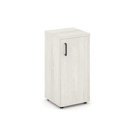 Стайл Проджект Шкаф низкий узкий SN.STU-301(R) Дуб Наварра/Черный Ручки 400*400*833 - Фото предпросмотра