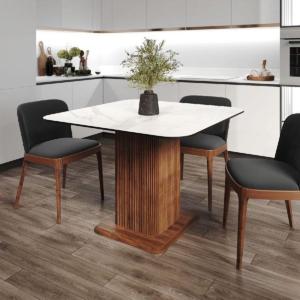 Стол Denver 110, квадрат матовый - Вид 5