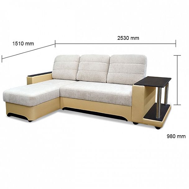 Угловой диван "Норд" со столиком - Вид 4