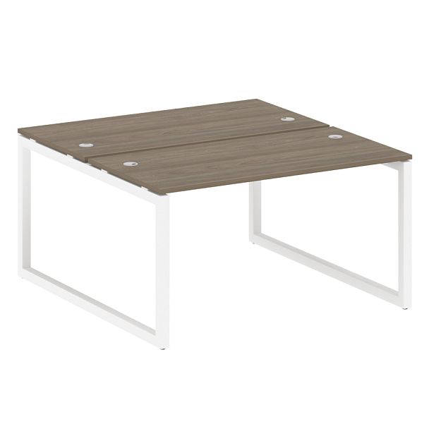 Metal System Quattro Р. ст. на О-образном м/к 50БО.РАС-СП-2.3 Вяз/Белый металл 1400*1475*750 - Вид 1