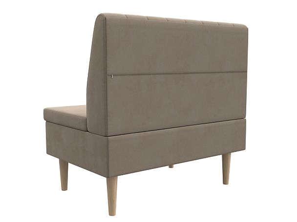 Диван прямой Мини Велюр бежевый - Вид 5