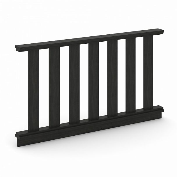 Барьер для зала суда "KODEX" KD.BZ-15 Суар Темный - Вид 1