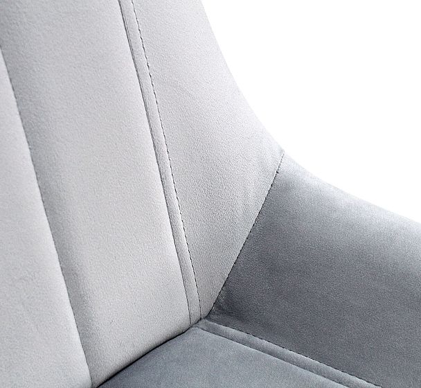 Стул полубарный Sheffilton SHT-ST37/S148-1 серое облако/черный муар - Вид 4