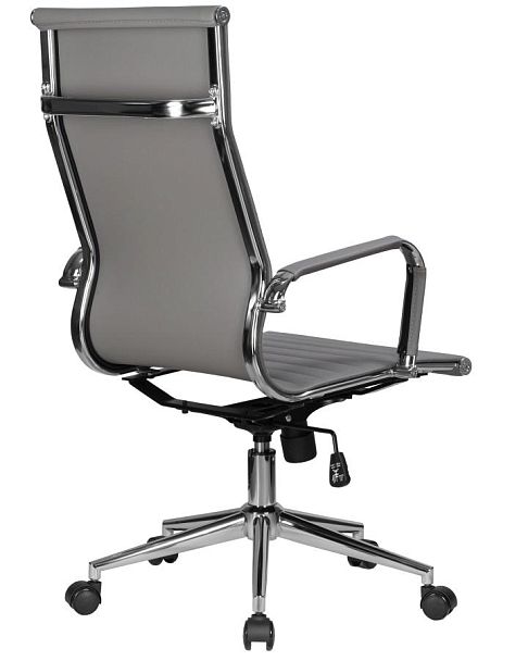 Офисное кресло для руководителей DOBRIN CLARK SIMPLE (серый (47)) - Вид 4