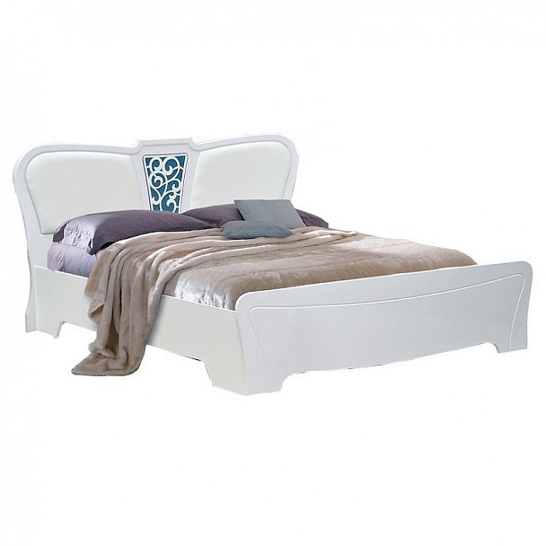Кровать "Ольга 12 МДФ" 1600 - Вид 1