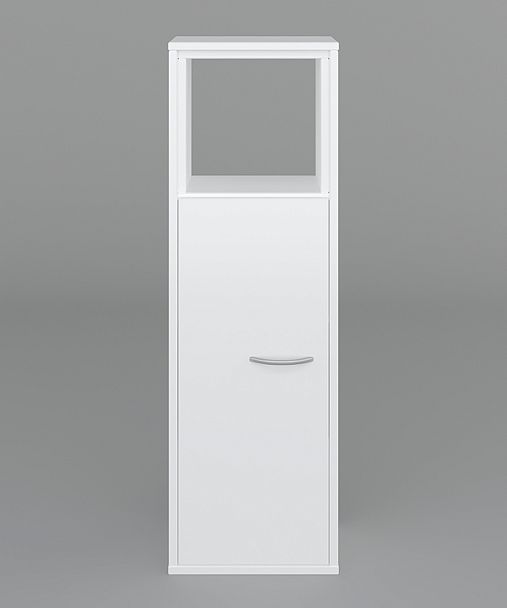 Тумба "Тумбы под ТВ  для гостиной"  ПК-МКП-ШП100Х32-В1-1068 белый шагрень - Вид 1