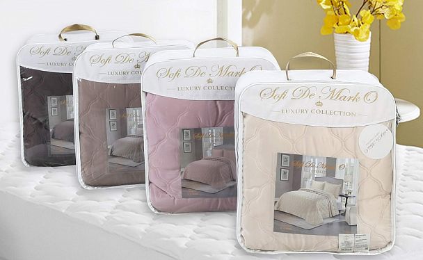 Покрывало с наволочками евростандарт Одри - Вид 2