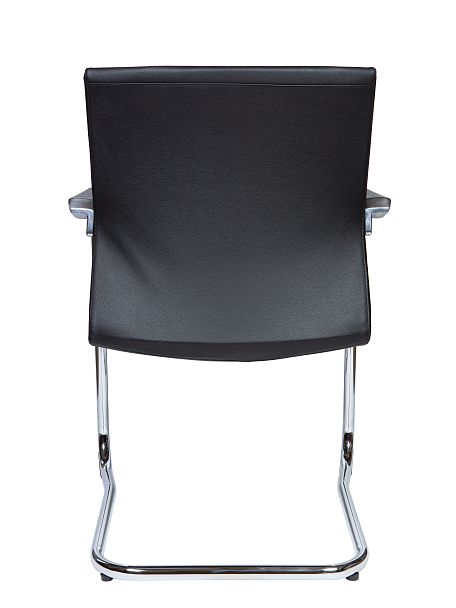 Кресло офисное / Petra / черная экокожа - Вид 3