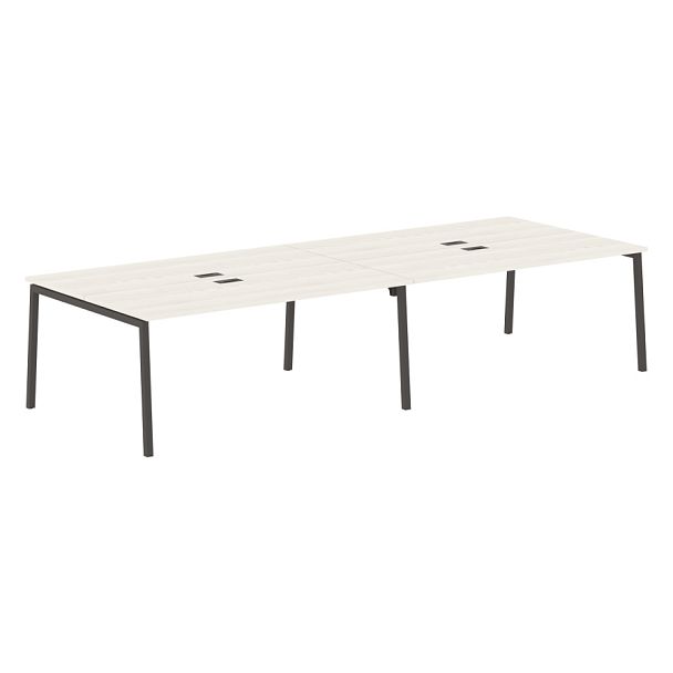 Стол 4-х местный ELWST 3513 Ясень Траун/Мокко 3526х1346х750 EDIS - Вид 1