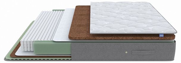 Матрас односпальный Lux Duo M/F 1950x900 - Вид 1