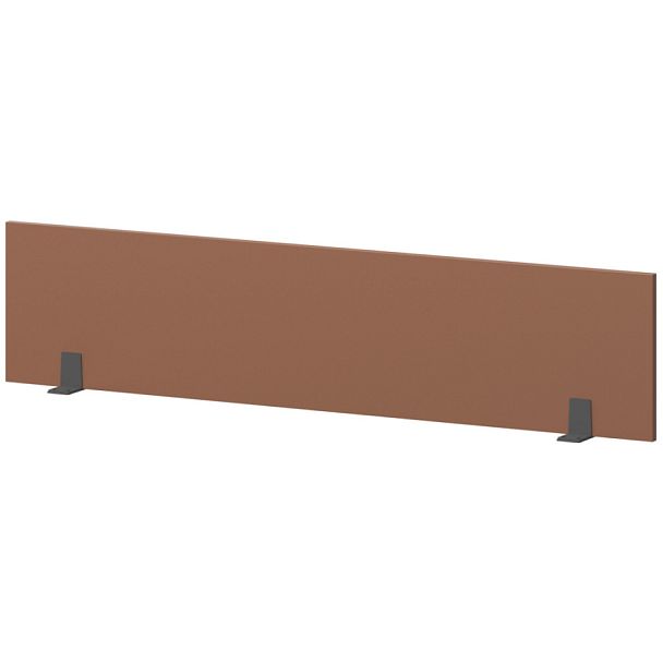 Экран для бенча СМЭ18-14 Терракота/Антрацит 1400x18x350 Арго-М - Вид 1