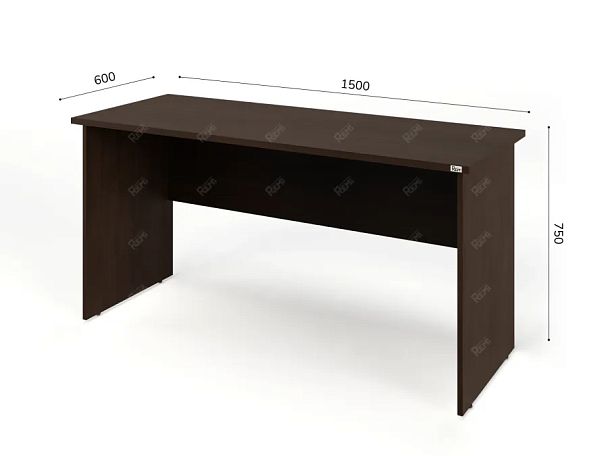 ЛАЙТ / LIGHT RLG001-15x6 Прямоугольный стол 150x60x75 Венге - Вид 2