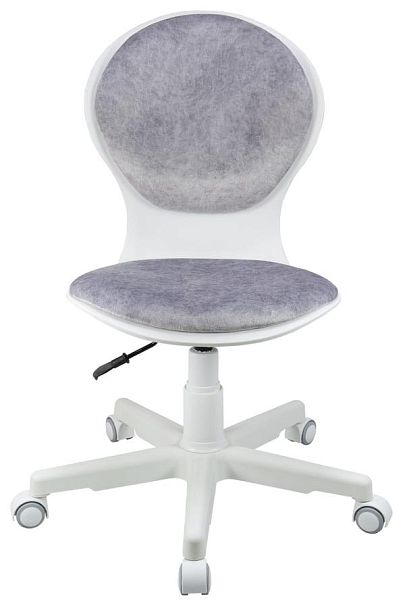 Кресло 1139 FW PL White велюр Bliss 09 аметист - Вид 1