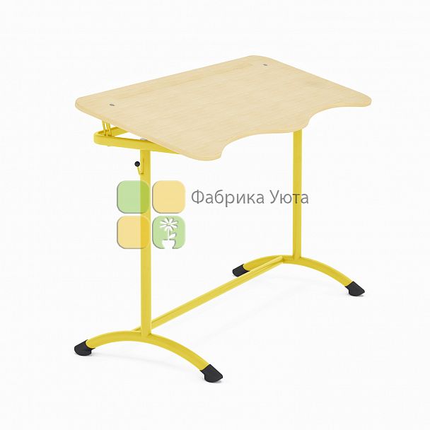 Парта "Экстра 2Р" 2-местная цвет. рег. (4-6 гр) уг. наклона - Вид 1
