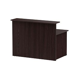 Стойка ресепшн прямая СР-150/80 венге - Фото предпросмотра