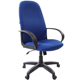 Кресло CHAIRMAN 279, ткань TW, синий - Фото предпросмотра