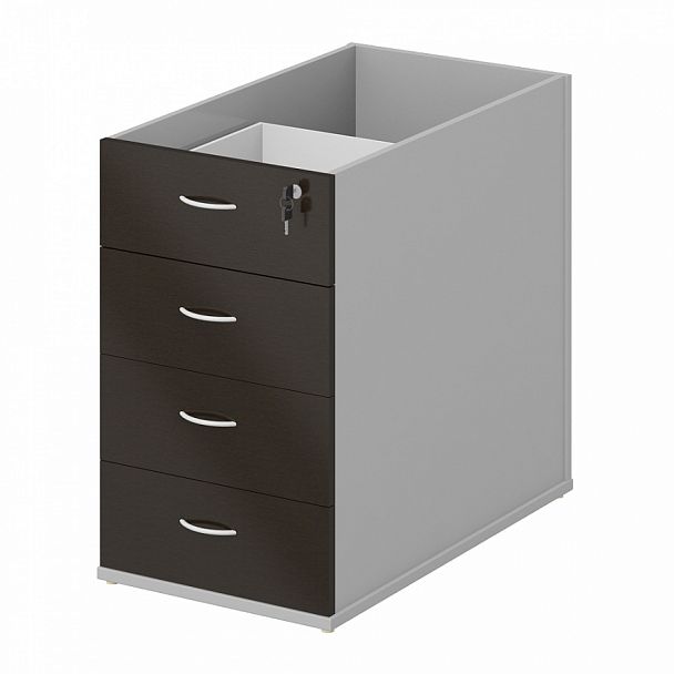 Тумба приставная "Система-M" ПК-ССМ-ТМП45Х79Я4-В1-939 дуб ферраре - Вид 1