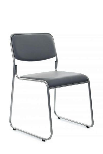 Кресло Nix RCH OMKL-01 Серый/Металл окрашенный Хром - Вид 1