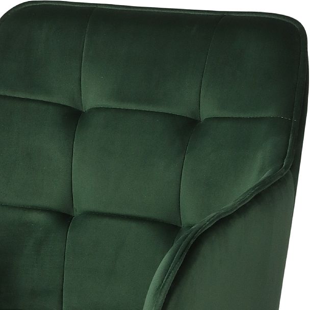 Комплект барных поворотных кресел Мони К, Confetti deep forest/белый, 2 шт. - Вид 7