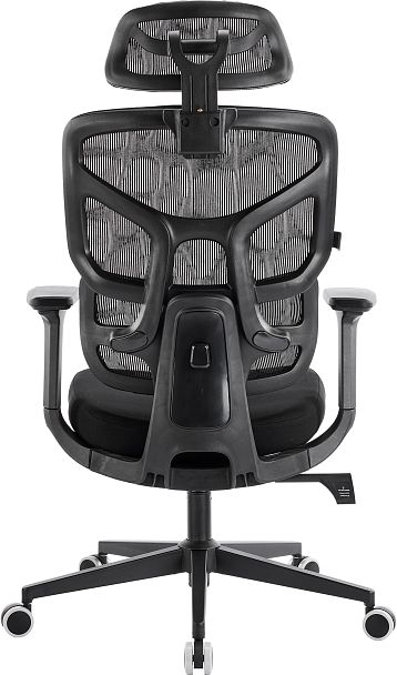 Эргономичное кресло Everprof Omega Black (Омега Блэк) Сетка Черный - Вид 4