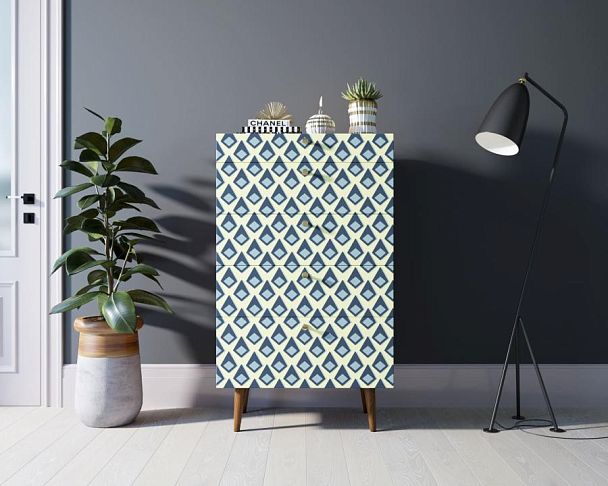 Комод высокий Berber принт 13 арт BB10/Print_13 - Вид 4