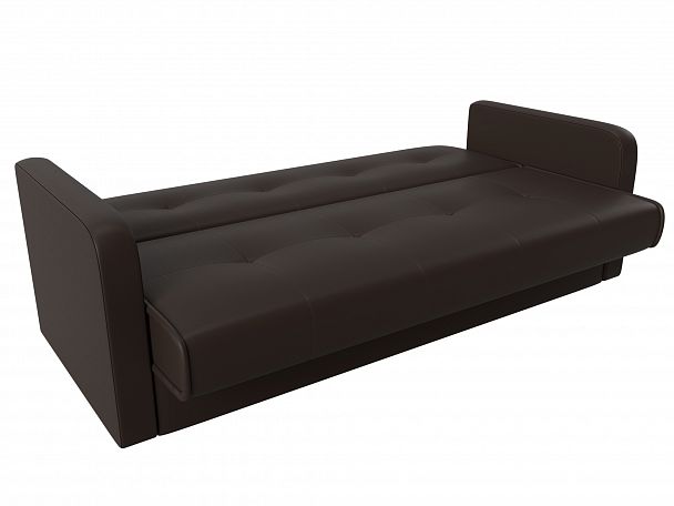 Диван книжка Надежда (полностью экокожа коричневая) - Вид 6