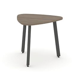 Стайл Проджект Стол переговорный SN-6.SPRG-70.3 Вяз Благородный/Металл Антрацит 900*900*750 - Фото предпросмотра