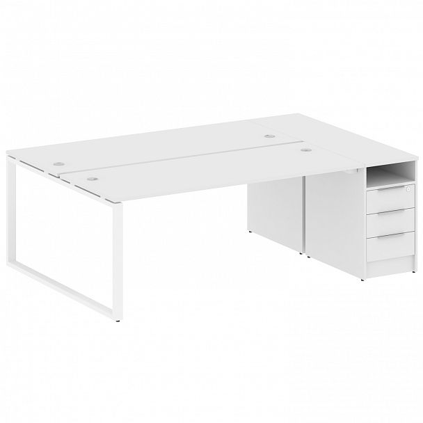 Рабочая станция "Metal System" БО.РС-СТП-2.5 белый - Вид 1