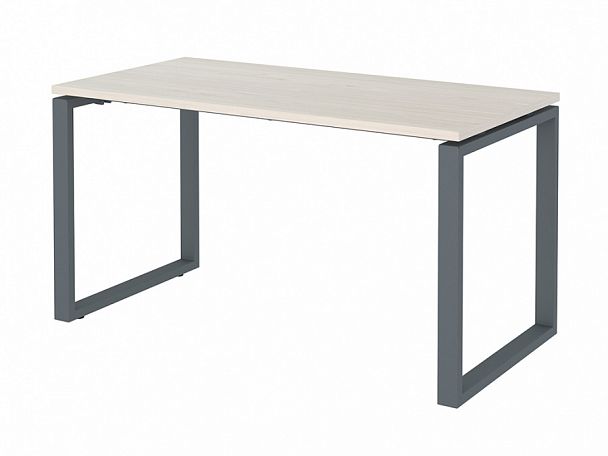 Стол NTO 120x70 белое дерево/антрацит - Вид 1