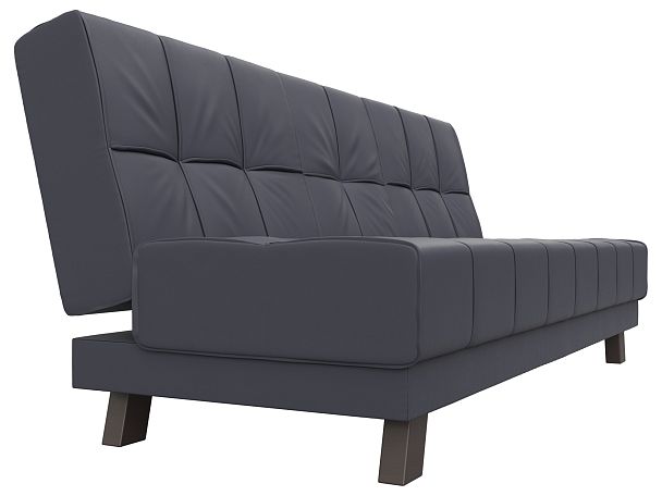 Диван прямой Винсент Экокожа серый - Вид 3