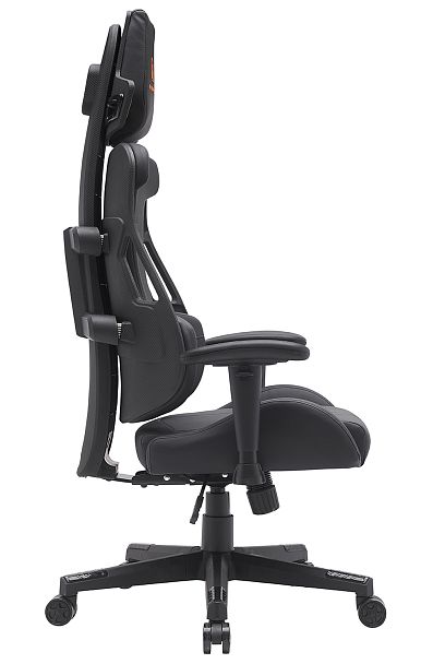 Геймерское кресло Everprof Serval (Сервал) Q Экокожа Черный - Вид 3