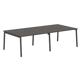 Стол 4-х местный ELWST 2713 Мокко/Мокко 2726х1346х750 EDIS - Фото предпросмотра