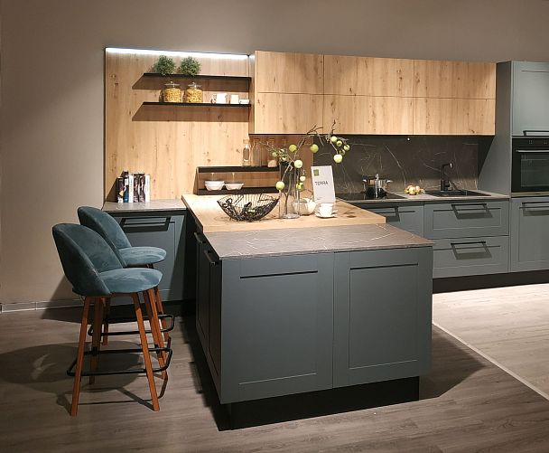 Стул барный Sheffilton SHT-ST34-1/S94 голубая пастель/прозрачный лак/черный - Вид 9