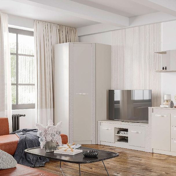 "Монако" ШК-42 ясень белый/F12 - Вид 3